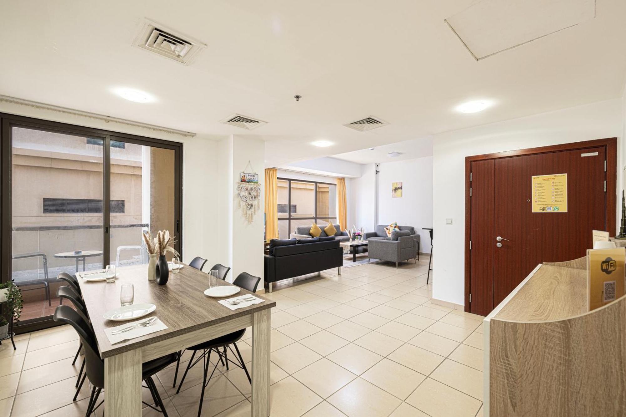 Moonlight Hostel Jbr - 2Min Walk To Jbr Beach - Gym - 2Min Metro Station - Poll Dubai Exterior photo